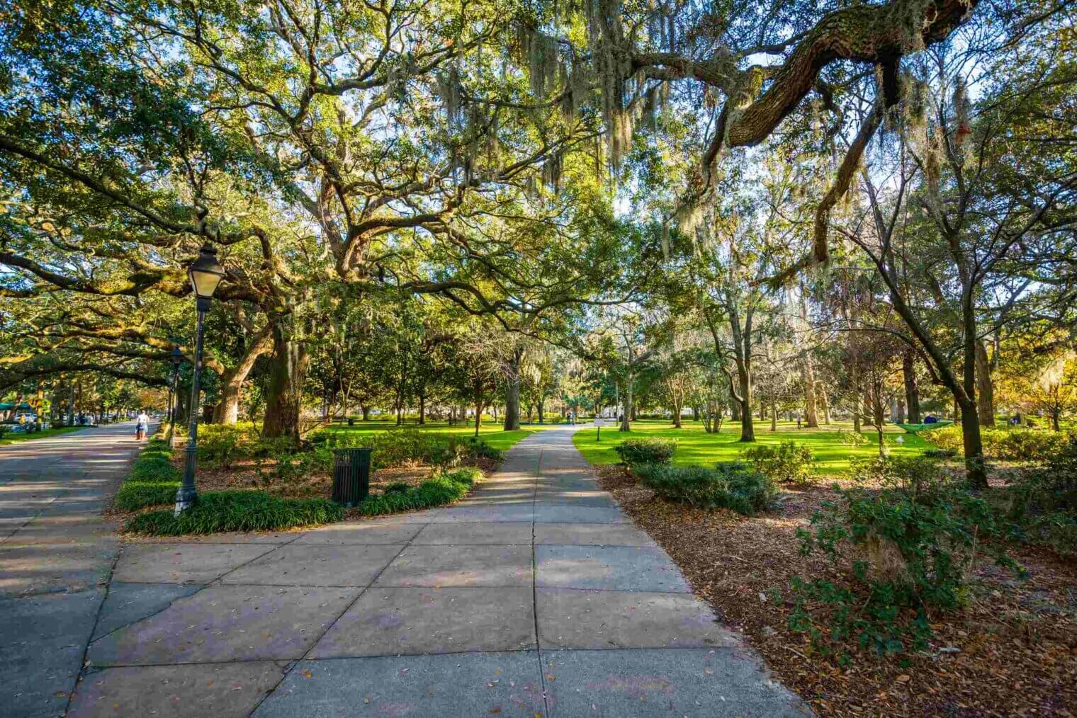 park in savannah