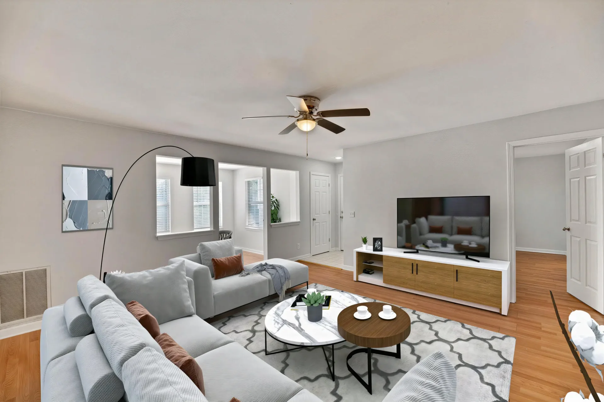 apartments savannah 6 living room interior1