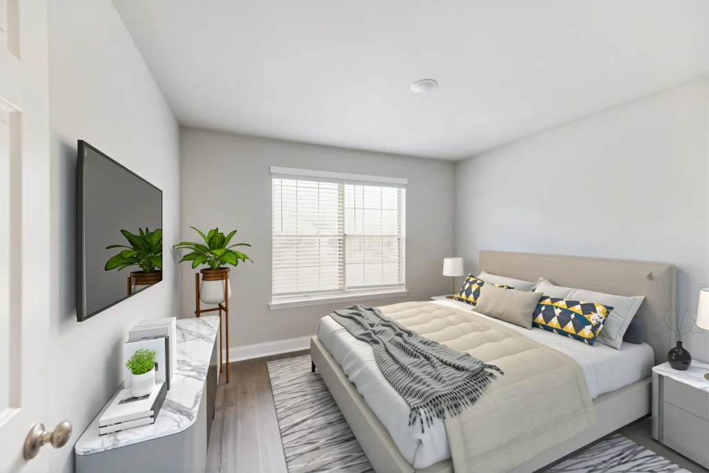 savannah 6 bricktowne flats bedroom1