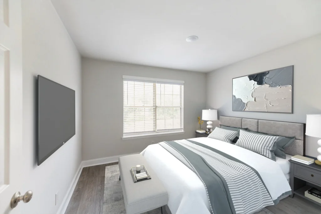 savannah 6 college street apartments bedroom 1